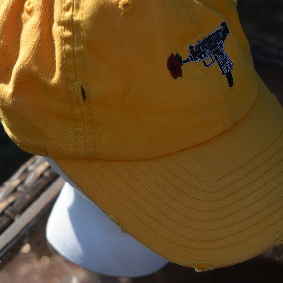 Gunz N Roses Yellow Allstar Cap - Picture 3 of 4